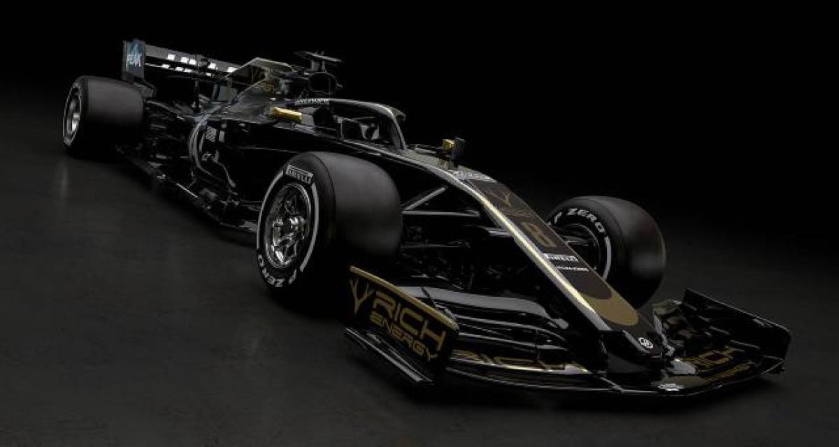 F1 2019 : Lotus...heu Haas F1 présente la VF-19