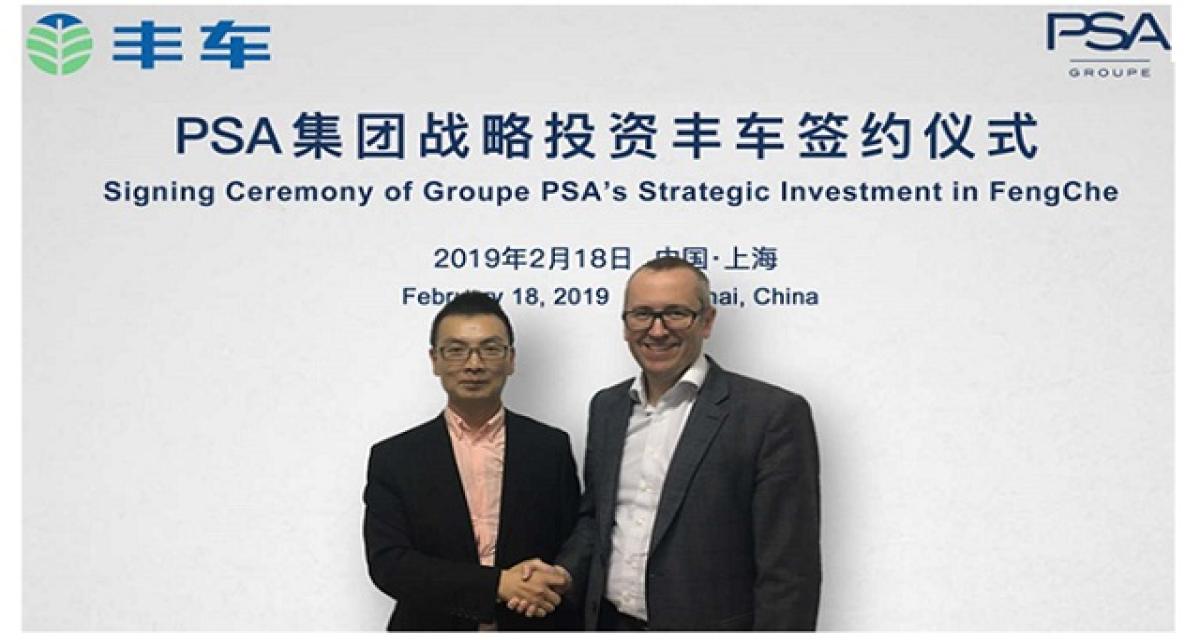 PSA se lance sur le marché chinois de l'occasion via FengChe