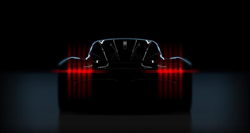  - Aston Martin "Project 003" : on tease