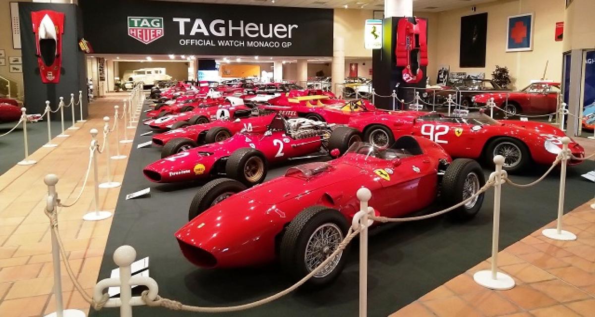 Reportage photo sur l'Exposition Ferrari de Monaco