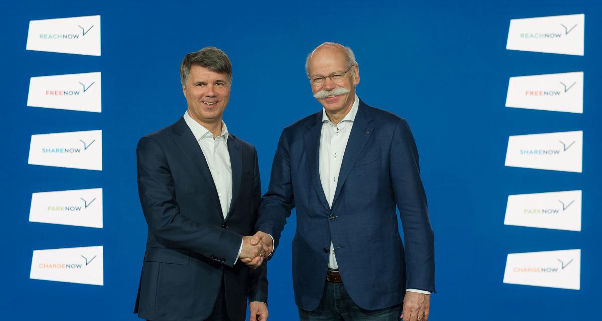 BMW et Daimler unissent leurs services de mobilité