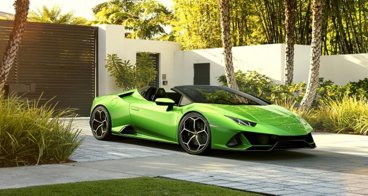 Genève 2019 : la Lamborghini Huracán EVO enlève le haut