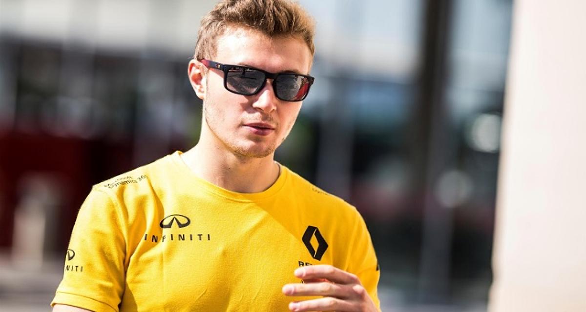 F1 : Sergey Sirotkin de retour au bercail chez Renault
