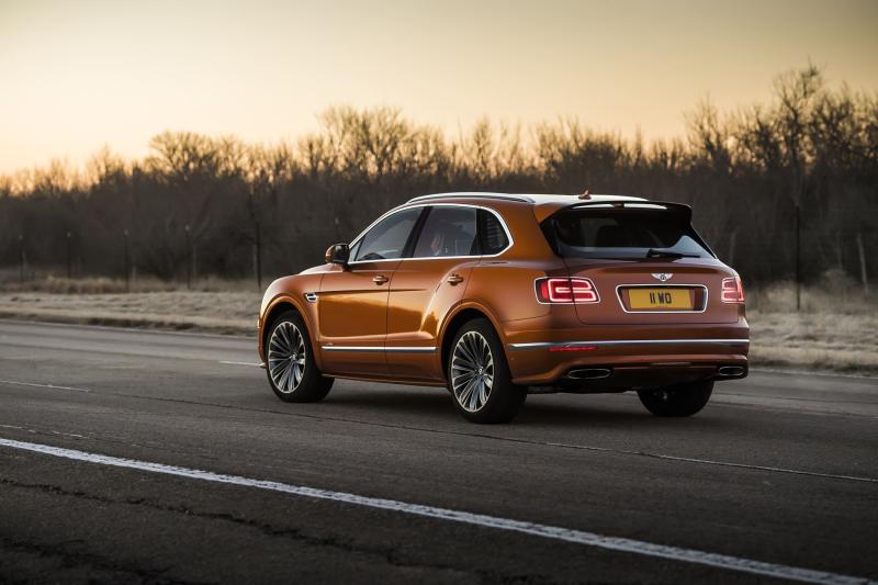  - Genève 2019 : Bentley Bentayga Speed, monsieur plus 1