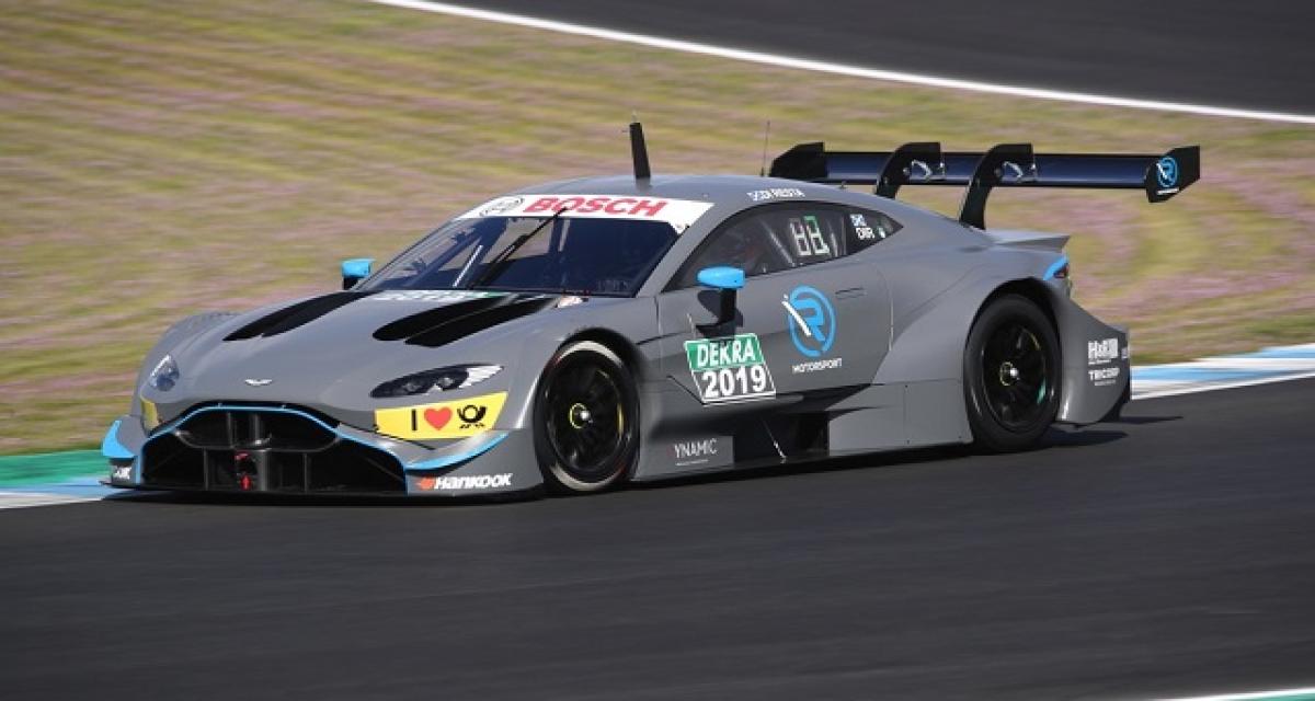 DTM : premiers pas pour l'Aston Martin Vantage à Jerez