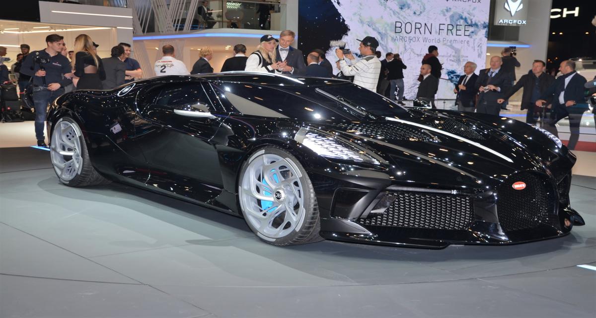 Genève 2019 Live: La voiture noire par Bugatti