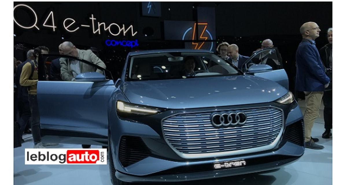 Genève 2019 Live : Audi Q4 eTron