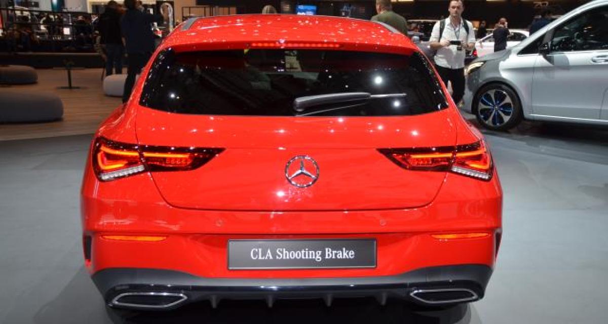 Genève 2019 Live : Mercedes CLA Shooting Brake