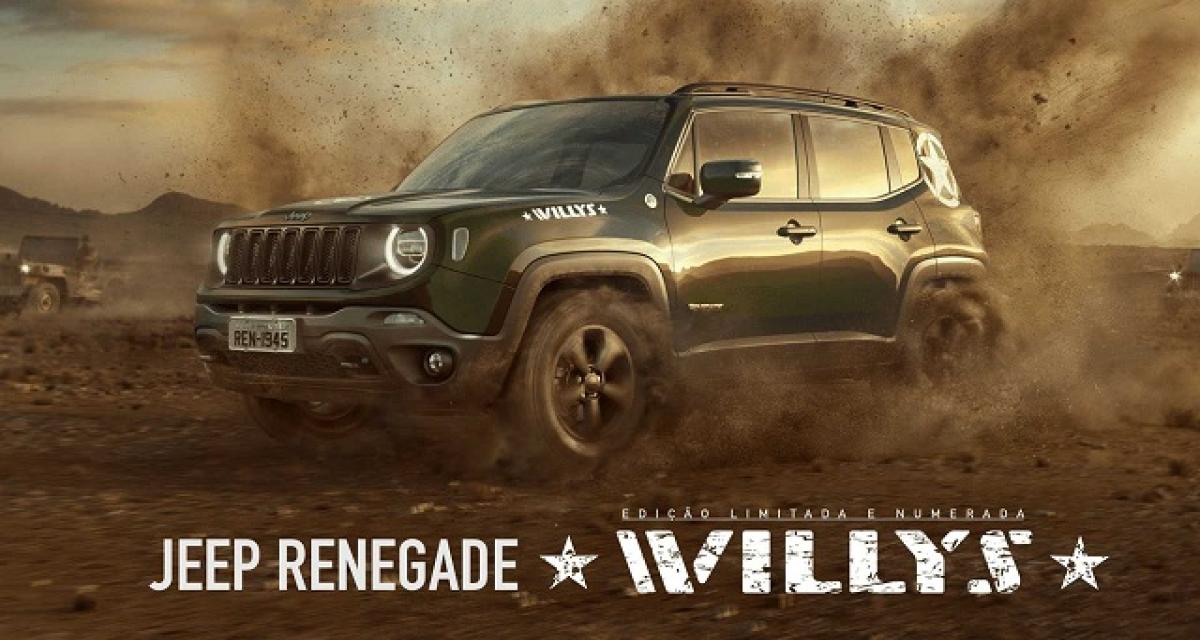 Brésil : la Jeep Renegade Willys en mode GI