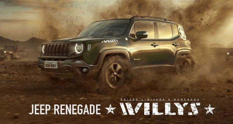  - Brésil : la Jeep Renegade Willys en mode GI