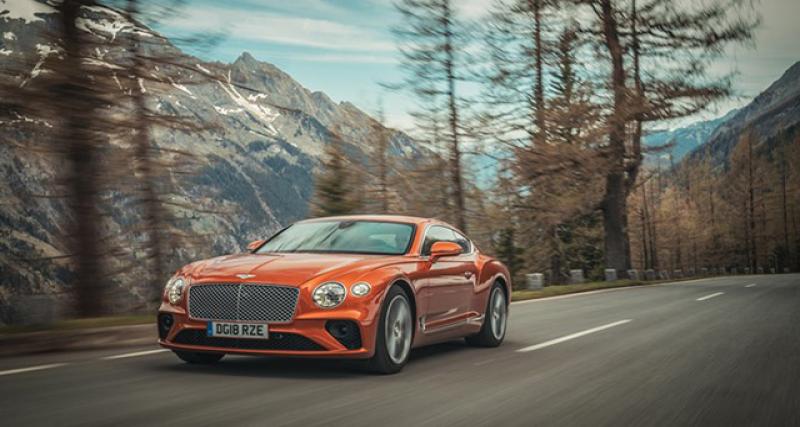  - La Bentley Continental GT vers Pikes Peak