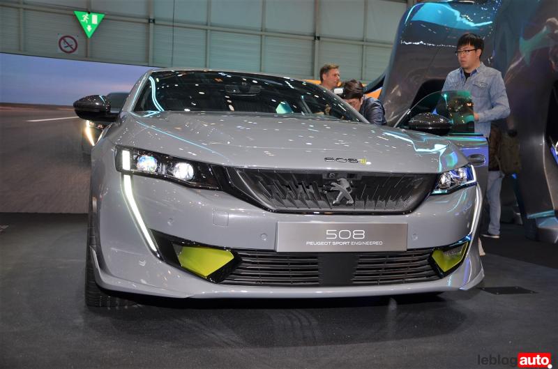 Genève 2019 Live : 508 Peugeot Sport Engineered concept 1