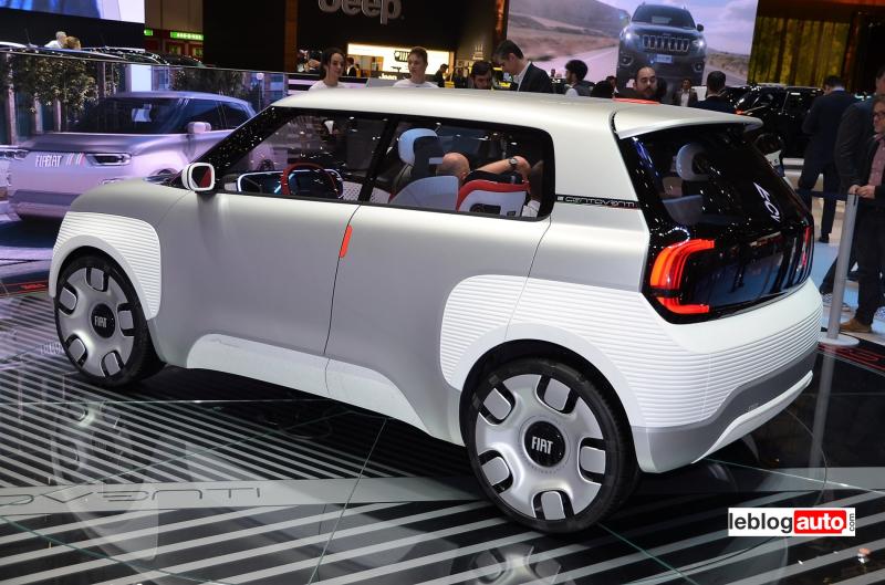  - Genève 2019 Live : concept Fiat Centoventi 1