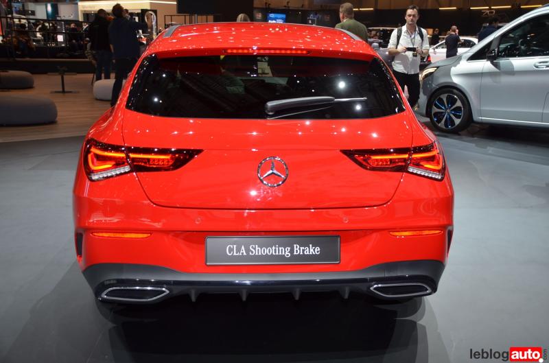 - Genève 2019 Live : Mercedes CLA Shooting Brake 1