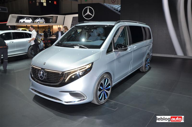 Genève 2019 Live : Mercedes EQV 1