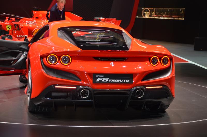  - Genève 2019 Live : Ferrari F8 Tributo 1