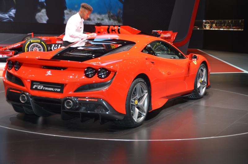  - Genève 2019 Live : Ferrari F8 Tributo 1