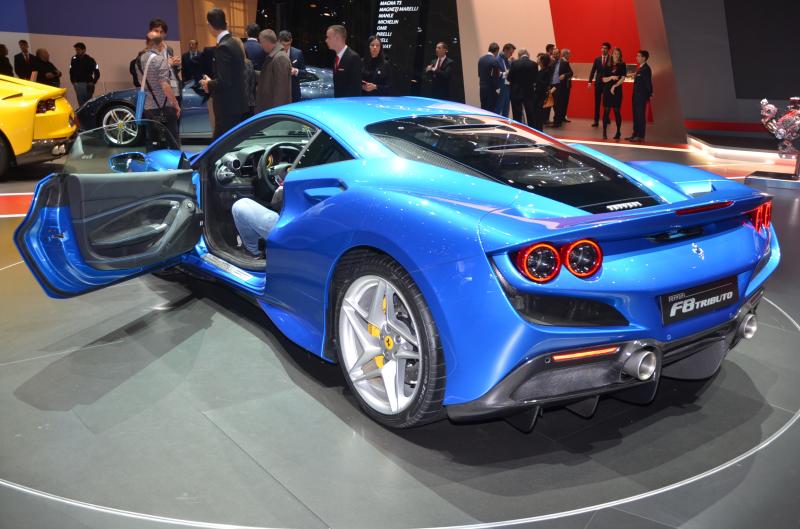  - Genève 2019 Live : Ferrari F8 Tributo 1