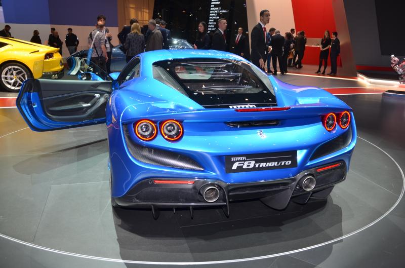  - Genève 2019 Live : Ferrari F8 Tributo 1