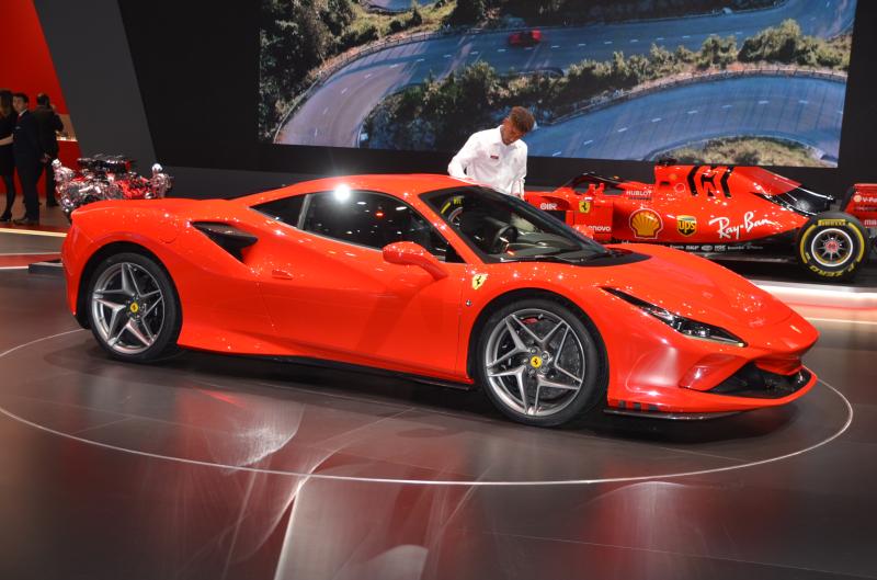  - Genève 2019 Live : Ferrari F8 Tributo 1