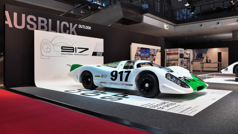 Une étude, une restauration et une exposition pour les 50 ans de la Porsche 917 1
