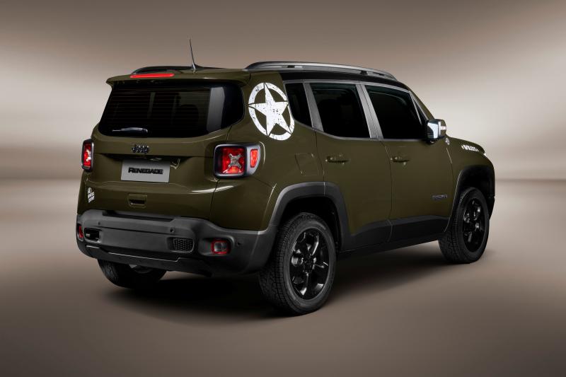 Brésil : la Jeep Renegade Willys en mode GI 1