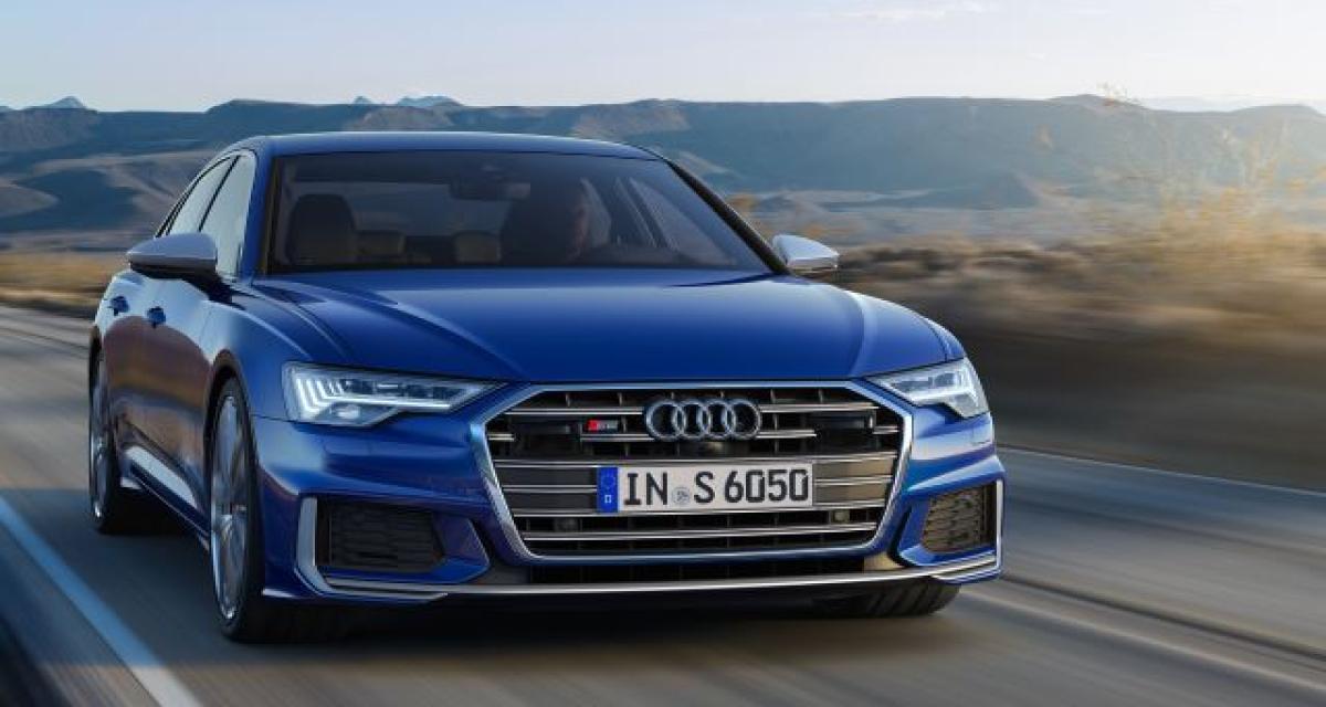 Nouvelles Audi S6 et S7 avec V6 TDI mais plus d'essence...en Europe