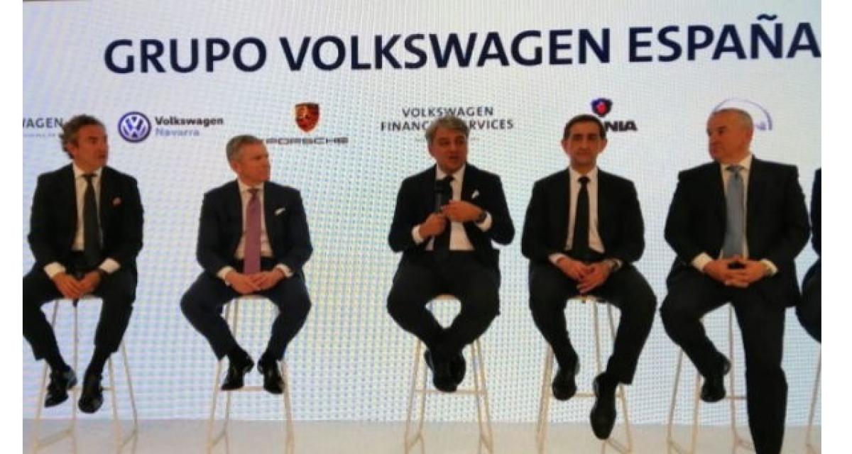Volkswagen compte investir des milliards d'euros en Espagne