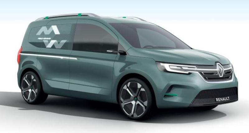  - Le futur Renault Kangoo Z.E. en guest du renouvellement de la gamme utilitaires