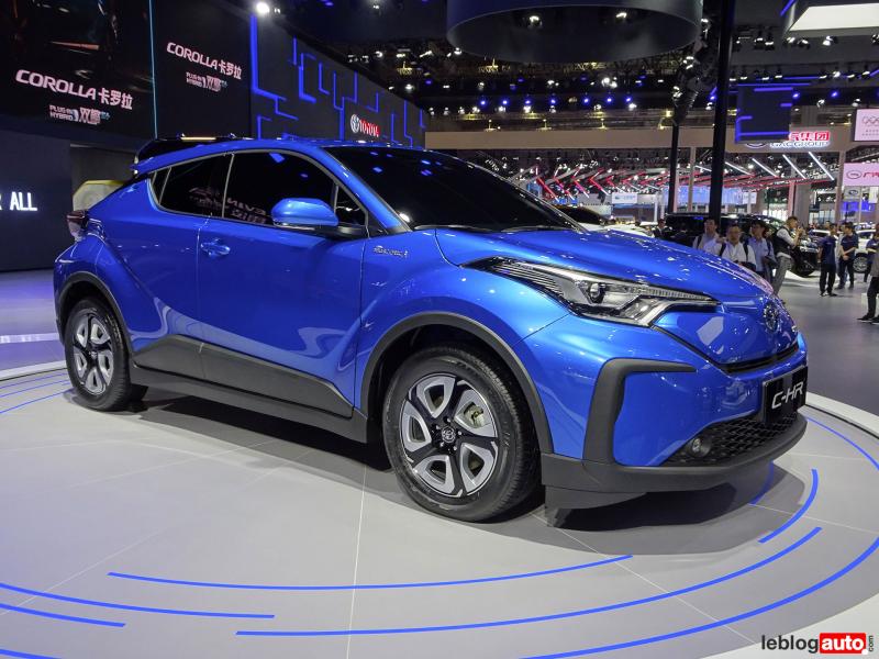  - Shanghai 2019 : Toyota C-HR et Izoa électriques 1