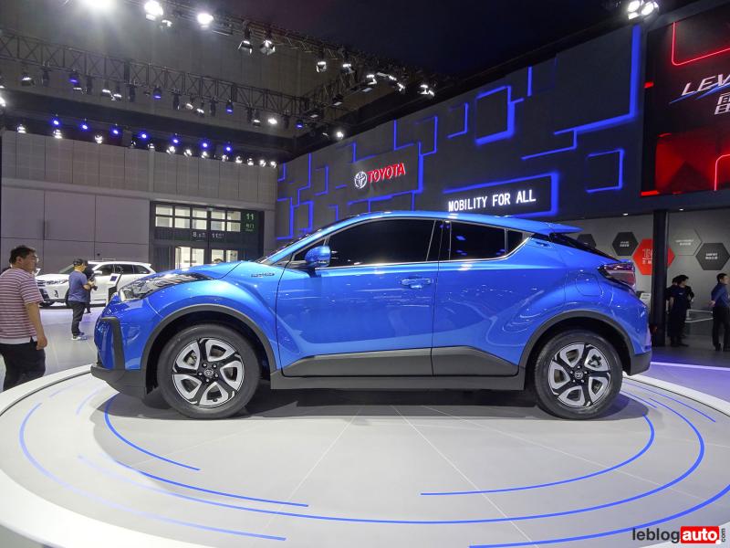  - Shanghai 2019 : Toyota C-HR et Izoa électriques 1