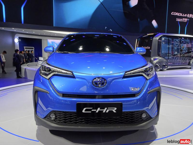  - Shanghai 2019 : Toyota C-HR et Izoa électriques 1