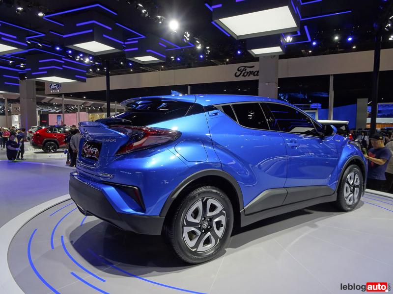  - Shanghai 2019 : Toyota C-HR et Izoa électriques 1