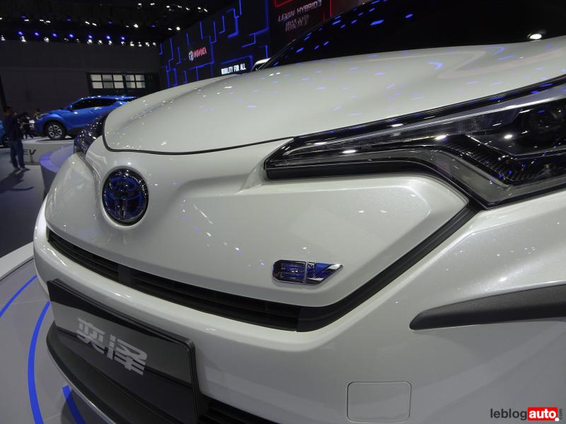  - Shanghai 2019 : Toyota C-HR et Izoa électriques 1