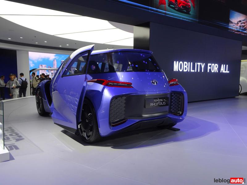  - Shanghai 2019 : Toyota C-HR et Izoa électriques 2