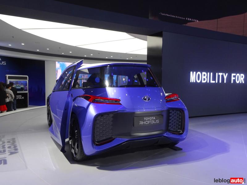  - Shanghai 2019 : Toyota C-HR et Izoa électriques 2