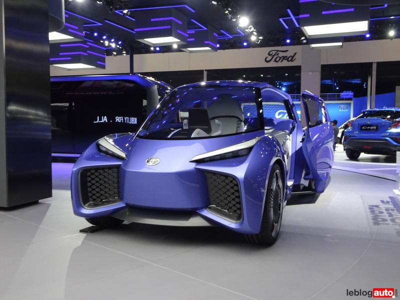  - Shanghai 2019 : Toyota C-HR et Izoa électriques 2