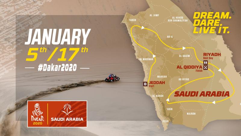  - Le parcours du Dakar 2020 dévoilé 1