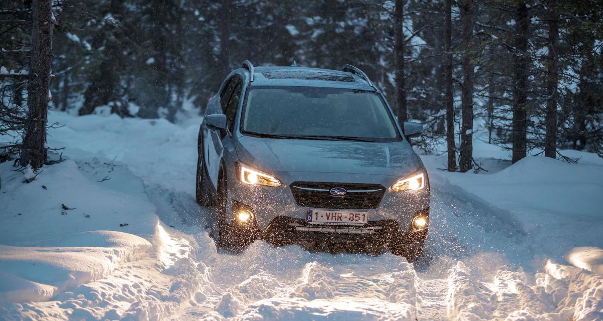 Essai des Subaru XV et BRZ en Laponie