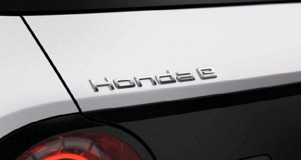 Honda E et orientations stratégiques