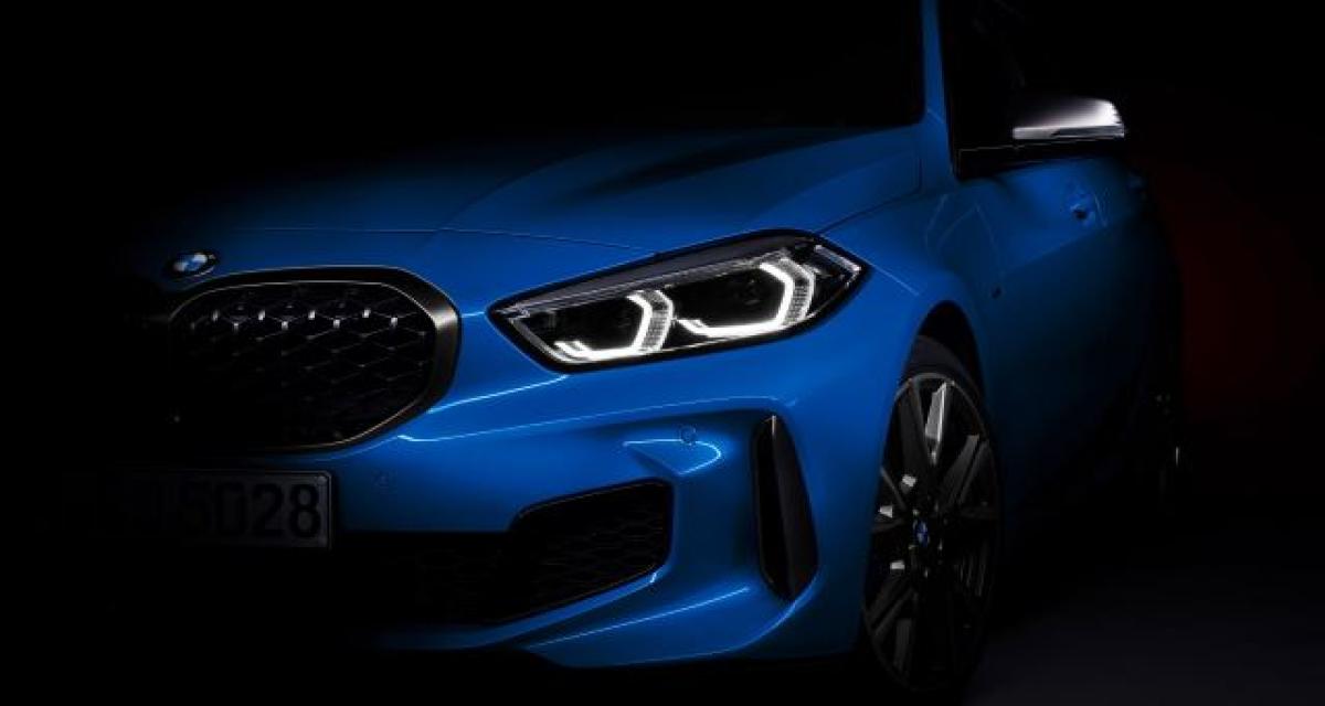 La nouvelle BMW Série 1 commence son effeuillage