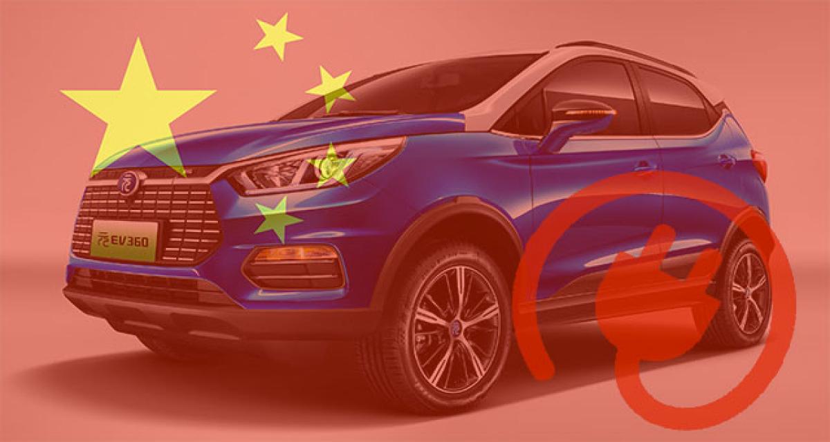 Bilan avril 2019 : Chine - électriques et hybrides