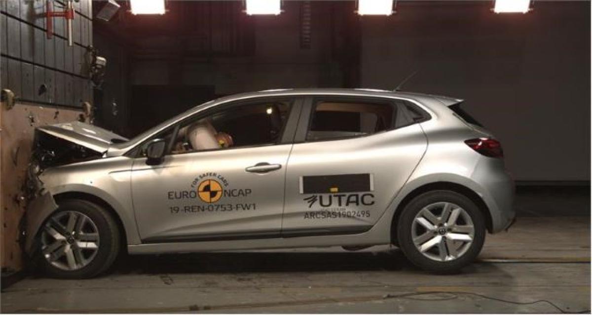 EuroNCAP : Une Clio 5 étoiles