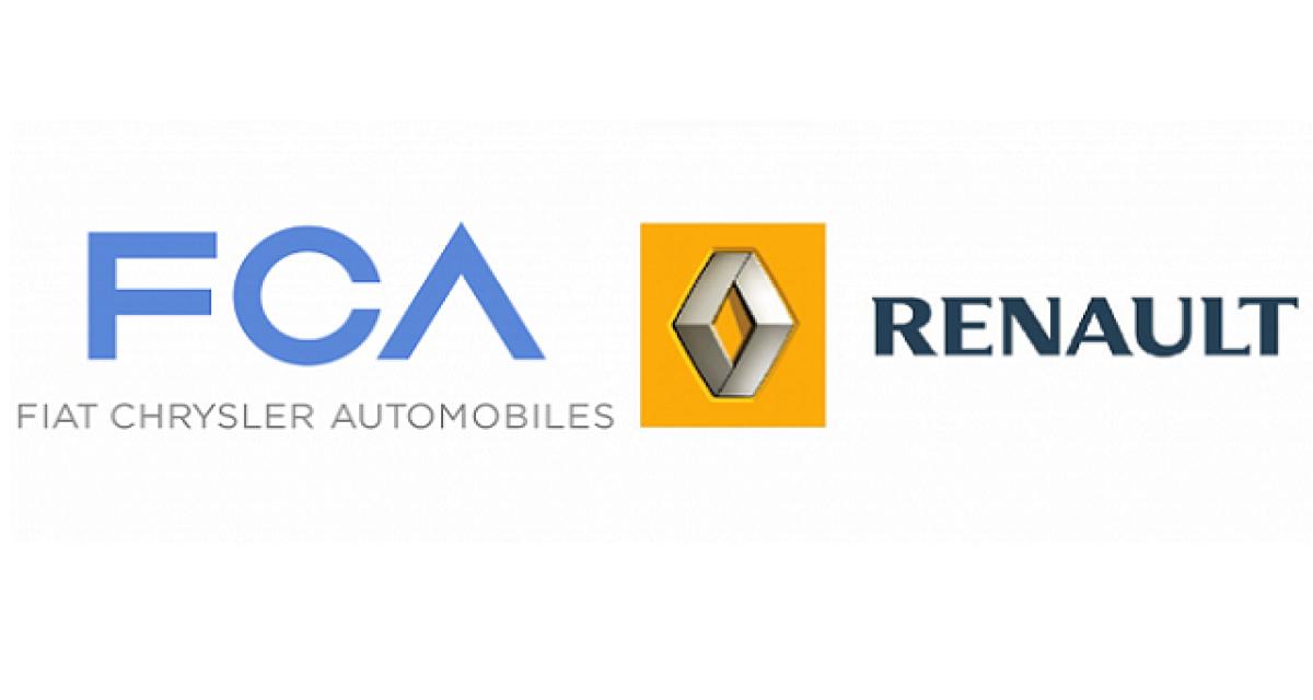 FCA proposerait lundi à Renault de fusionner
