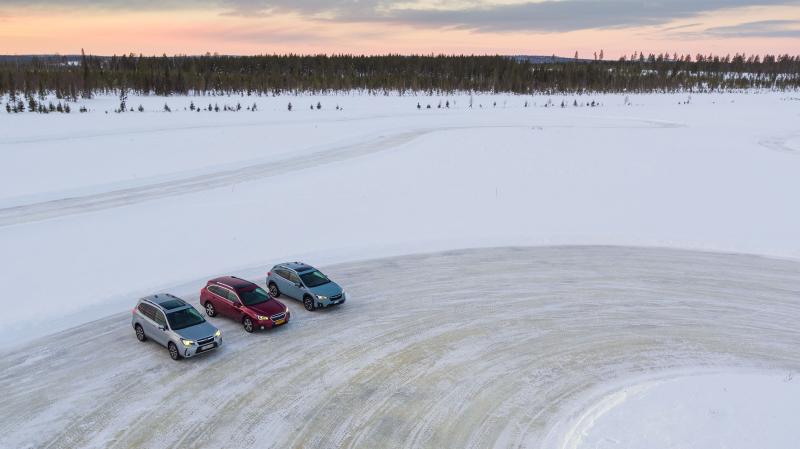 Essai des Subaru XV et BRZ en Laponie 1
