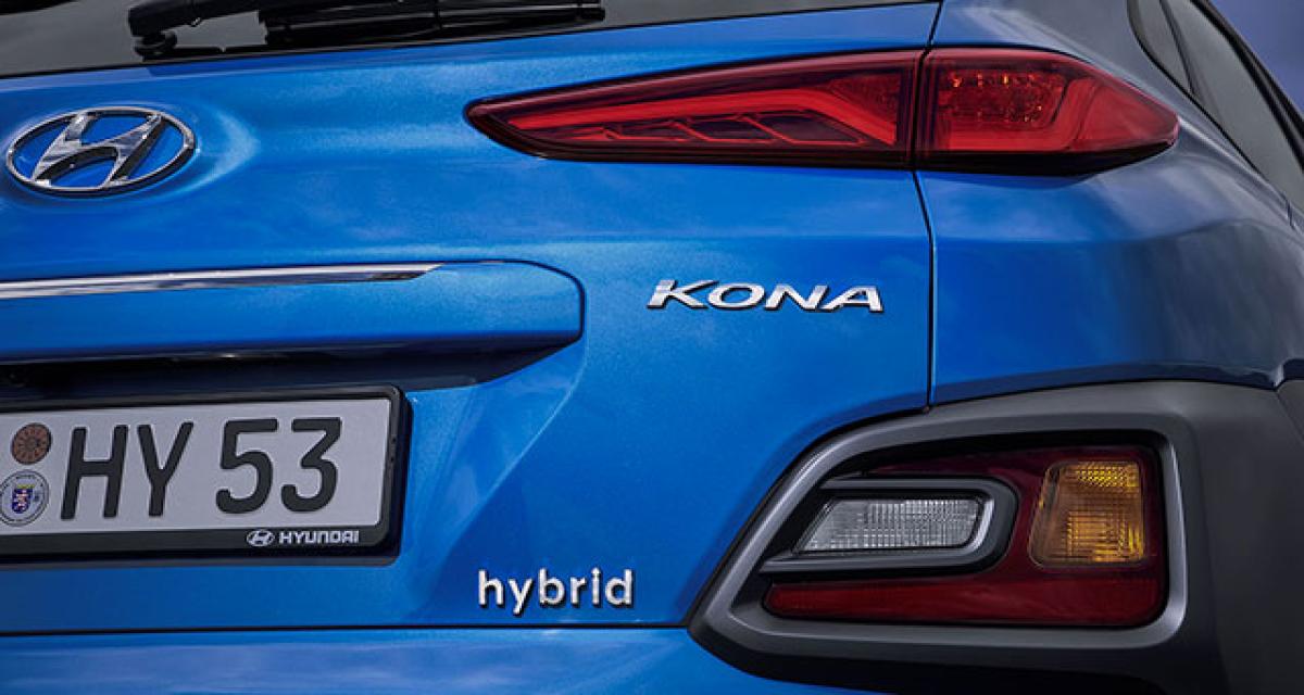 Hyundai Kona, maintenant aussi en hybride