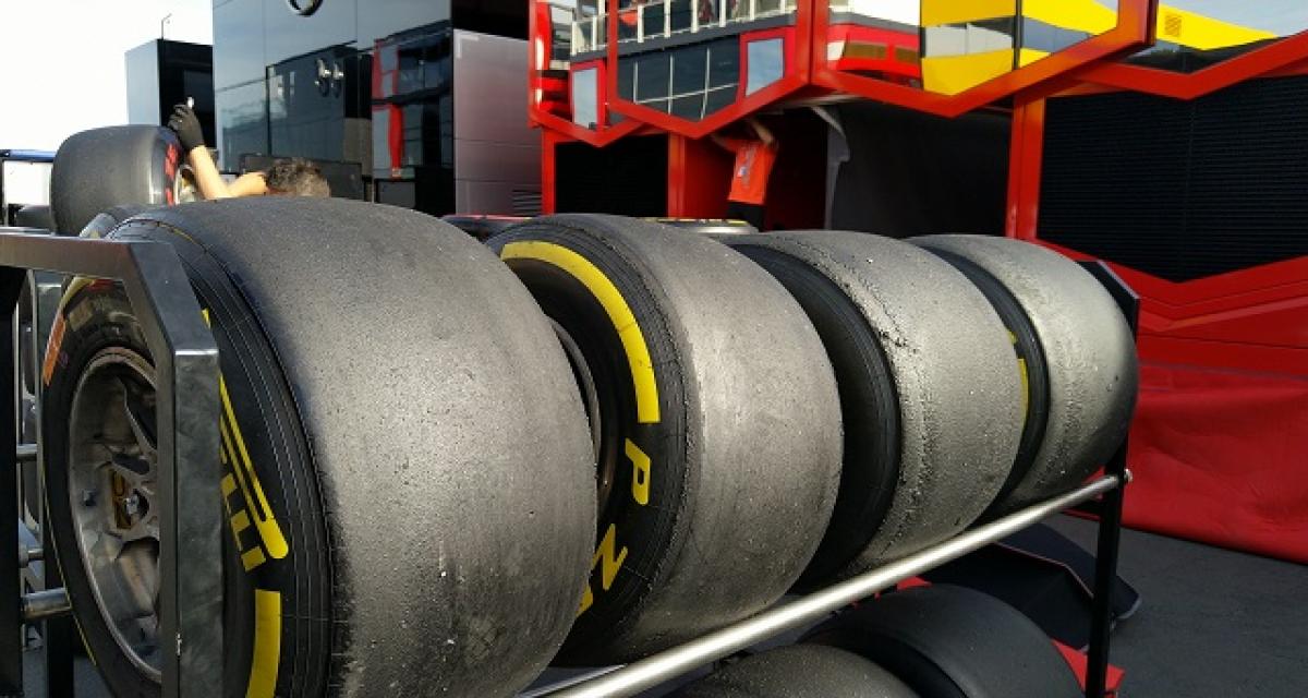 F1 - pneus : pas de retour aux gommes Pirelli 2018