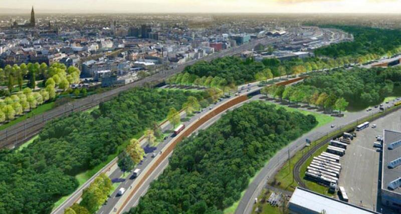  - Strasbourg veut transformer son autoroute en "parc urbain"