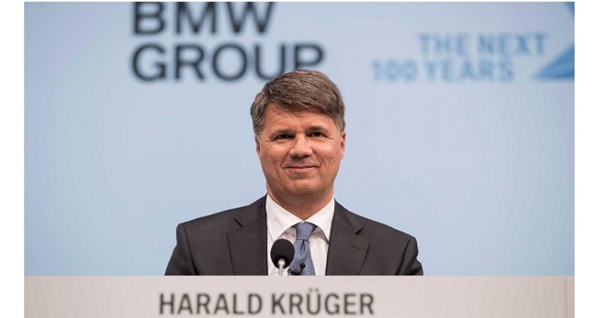 BMW : Haral Krüger poussé vers la sortie par l'électrique