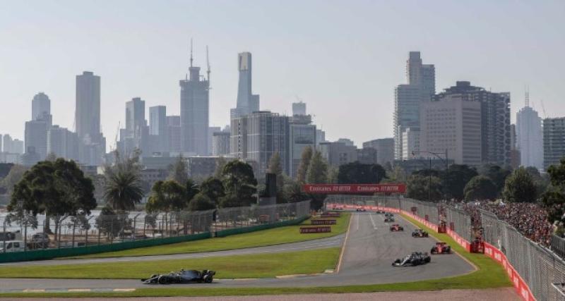  - F1 : Melbourne prolonge de 2 années son contrat